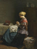 La petite couturière - Jules Breton — artwork view