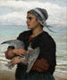La Mouette blessée - Jules Breton — artwork view