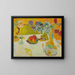 Autumn Painting - Jules Cavaillès — framed artwork on a wall