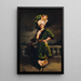 Portrait of Boniface de Castellane - Jules Cayron — framed artwork on a wall