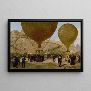 Jules Didier - Dpart de Lon Gambetta pour Tours sur le ballon lArmandBarbs le 7 octobre 1870 Montmartre.webp