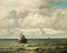 a seascape - Jules Dupré — artwork view