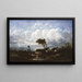 Landscape Painting - Jules Dupré — framed artwork on a wall