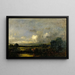 Landscape Painting with Cow - Jules Dupré — framed artwork on a wall