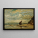 Marine Painting - Jules Dupré — framed artwork on a wall