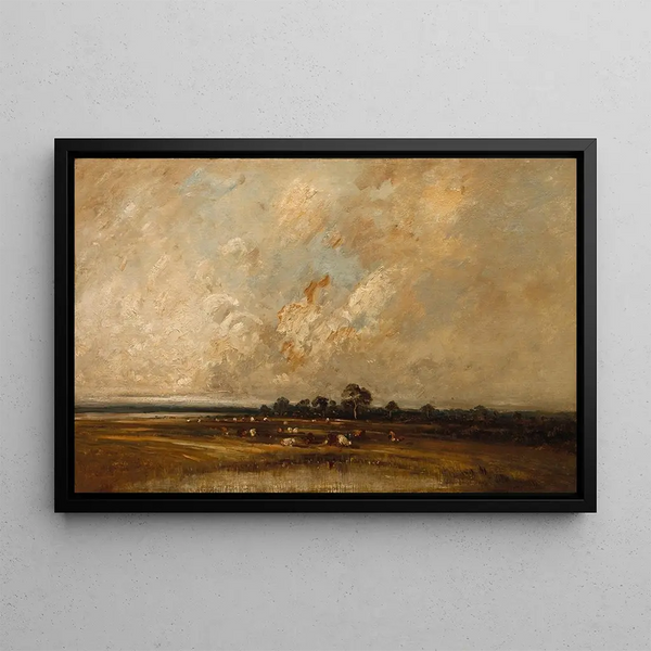Marais - Jules Dupré — framed artwork on a wall