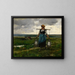 Porteuse de lait - Jules Dupré — framed artwork on a wall