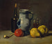 Nature morte avec une cruche grise - Jules Dupré — artwork view