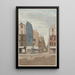 Entry painting of Rue des Filles-Dieu, now Rue d'Alexandrie, since 1897, view from Rue Saint-Denis, 2nd arrondissement - Jules Gaildrau — framed artwork on a wall