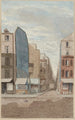 Entry painting of Rue des Filles-Dieu, now Rue d'Alexandrie, since 1897, view from Rue Saint-Denis, 2nd arrondissement - Jules Gaildrau — artwork view