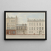 Numéros 6 10 rue des Poitevins 6e arrondissement - Jules Gaildrau — framed artwork on a wall