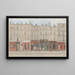 Rue Beaubourg n°30 36 3rd arrondissement - Jules Gaildrau — framed artwork on a wall