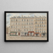 Rue d'Amsterdam n°34 et 36, 9th arrondissement - Jules Gaildrau — framed artwork on a wall