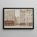 Rue du Four N° 20, 6th arrondissement - Jules Gaildrau — framed artwork on a wall