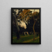 Victor Hugo designing The Rays and the Shadows - Jules Georges Bondoux — framed artwork on a wall
