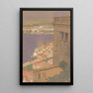 France - Jules Guérin — framed artwork on a wall