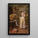 La danseuse espagnole - Jules James Rougeron — framed artwork on a wall
