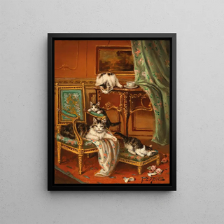 Jules Le Roy - Proud Mother Cat.webp