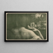 La Chevelure - Jules Léon Flandrin — framed artwork on a wall