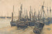 Fishing Boats Docked - Jules Lessore — artwork view