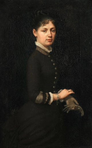 Portrait of a Lady - Jules Marie Sevestre — artwork view