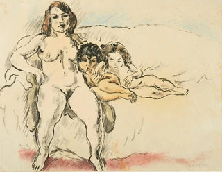 Women and Children - Jules Pascin — artwork view