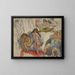 Women of Pleasure - Jules Pascin — framed artwork on a wall