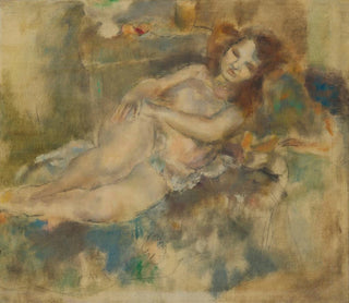 La Danseuse assoupie - Jules Pascin — artwork view