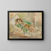 La Petite Actrice - Jules Pascin — framed artwork on a wall