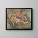 The Sleeping Girl - Jules Pascin — framed artwork on a wall