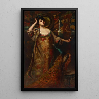 Vanité Painting - Jules R. Mersfelder — framed artwork on a wall