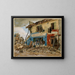 Le Point du Jour après la défaite de Versailles en mai 1871 - Jules Richomme — framed artwork on a wall