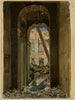 Les décombres de l'Hôtel de Ville en juin 1871 - Jules Richomme — artwork view