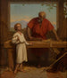 Saint Joseph and the Child - Jules Richomme — artwork view