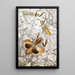 Orthopteran Painting Pl II - Jules Rothschild — framed artwork on a wall