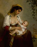 Nursing Painting - Jules Salles-Wagner — artwork view
