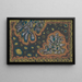 Bushes on fire - Jules Schmalzigaug — framed artwork on a wall