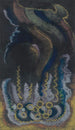 Medusa and Green Train - Jules Schmalzigaug — artwork view