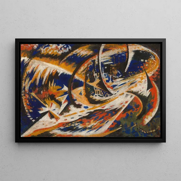Speed - Jules Schmalzigaug — framed artwork on a wall