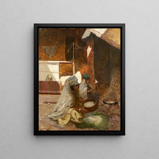 Jules Taupin - La prparation du couscous.webp