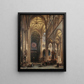 Jules Victor Gnisson - Interior of the Cathedral of Amiens.webp