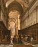 the Parisian choir of the Basilica of Sainte-Geneviève-Panthéon under the Second Empire - Jules Victor Genisson — artwork view