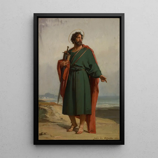 Saint Paul - Jules de Vignon — framed artwork on a wall