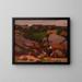 La Bergère en Bretagne - Jules Émile Zingg — framed artwork on a wall