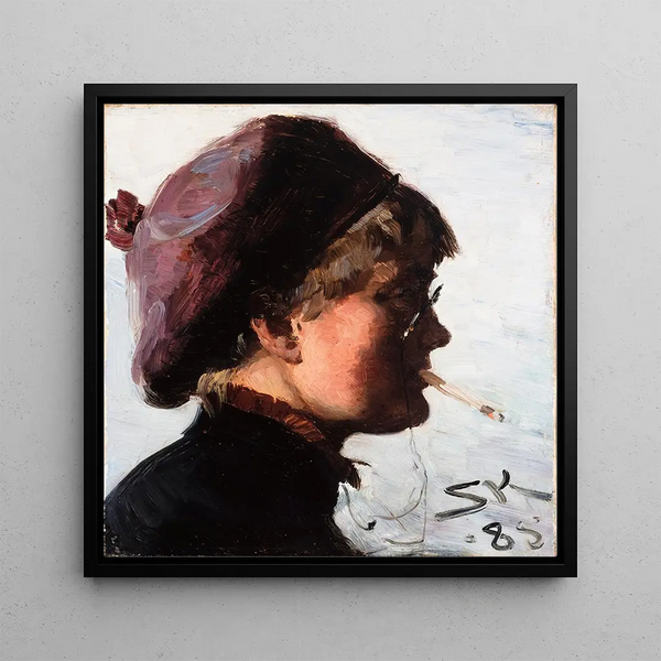 Julia Strmberg - Peder Severin Krøyer — framed artwork on a wall