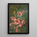 Rose trémière - Julia McEntee Dillon — framed artwork on a wall