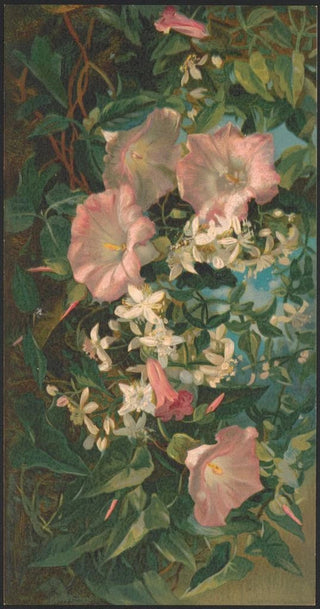 Liserons sauvages et clématites - Julia McEntee Dillon — artwork view