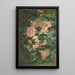 Liserons sauvages et clématites - Julia McEntee Dillon — framed artwork on a wall