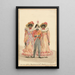 a group of the Sandwich Islands - Julia Swinburne — framed artwork on a wall