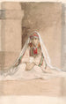 Girl of Jerusalem in Oriental Costume - Juliaan De Vriendt — artwork view